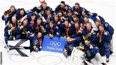 Winter Olympics: Finland win first ice hockey gold with victory .